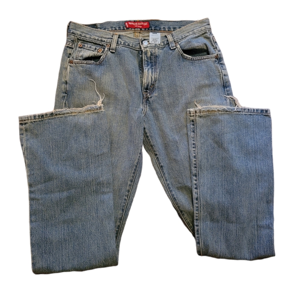 LEVI'S NOUVEAU BOOTCUT LOWRISE 515 WOMEN'S JEANS SIZE 12 M